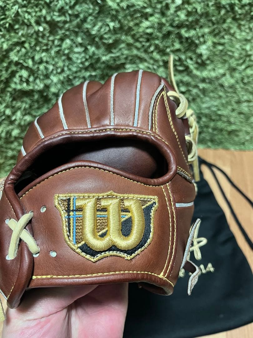 ウィルソンスタッフ デュアル 硬式内野手用 1723型 　ウォルナット