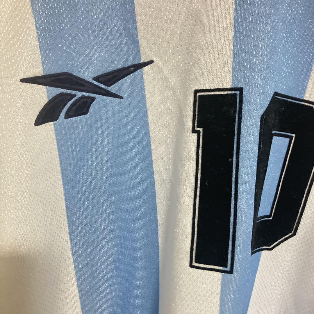 【新品タグ付】稀少　マラドーナ　10 ユニフォーム　アルゼンチン　M