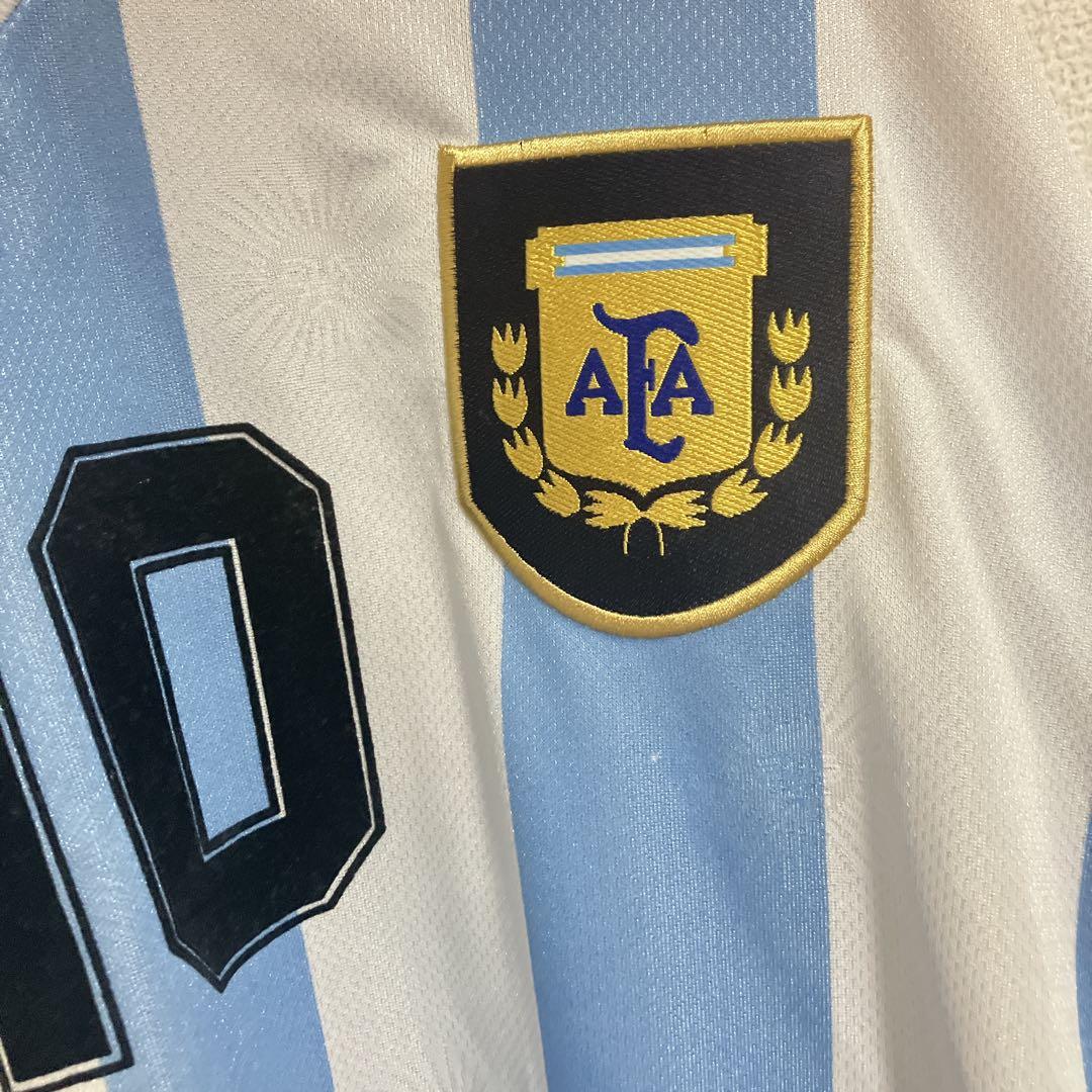 【新品タグ付】稀少　マラドーナ　10 ユニフォーム　アルゼンチン　M