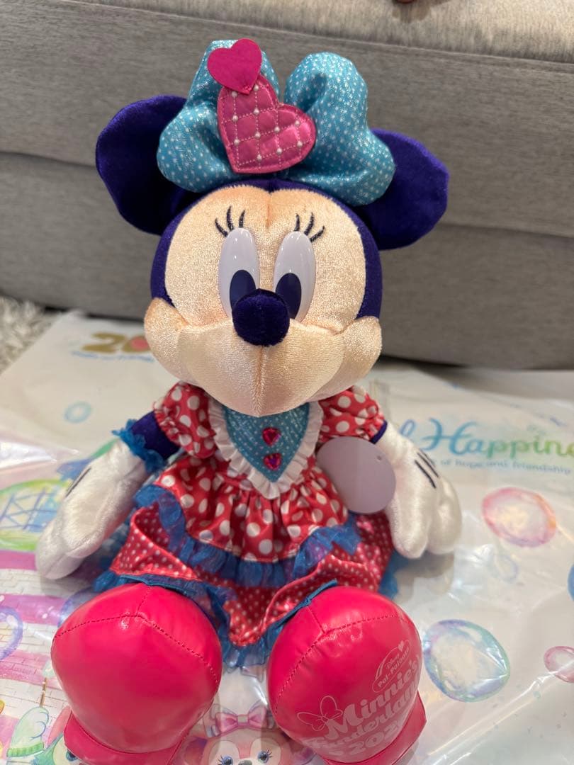 ミニーのファンダーランド　パルパルーザ　ぬいぐるみ　ミニー