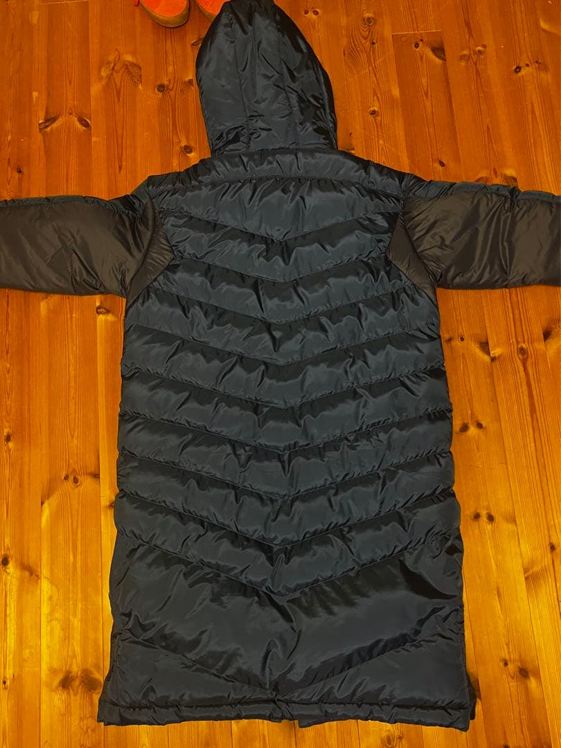 聖和学園ATHLETA ベンチコート ネイビー ダウン