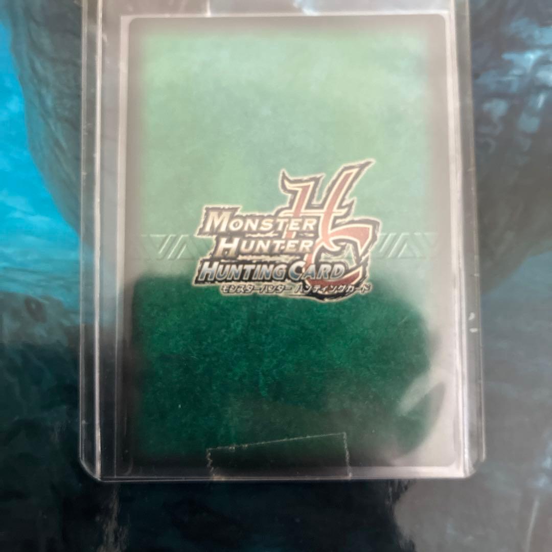 激レア　イラストレーターサイン入り　モンスターハンター　ハンティングカード
