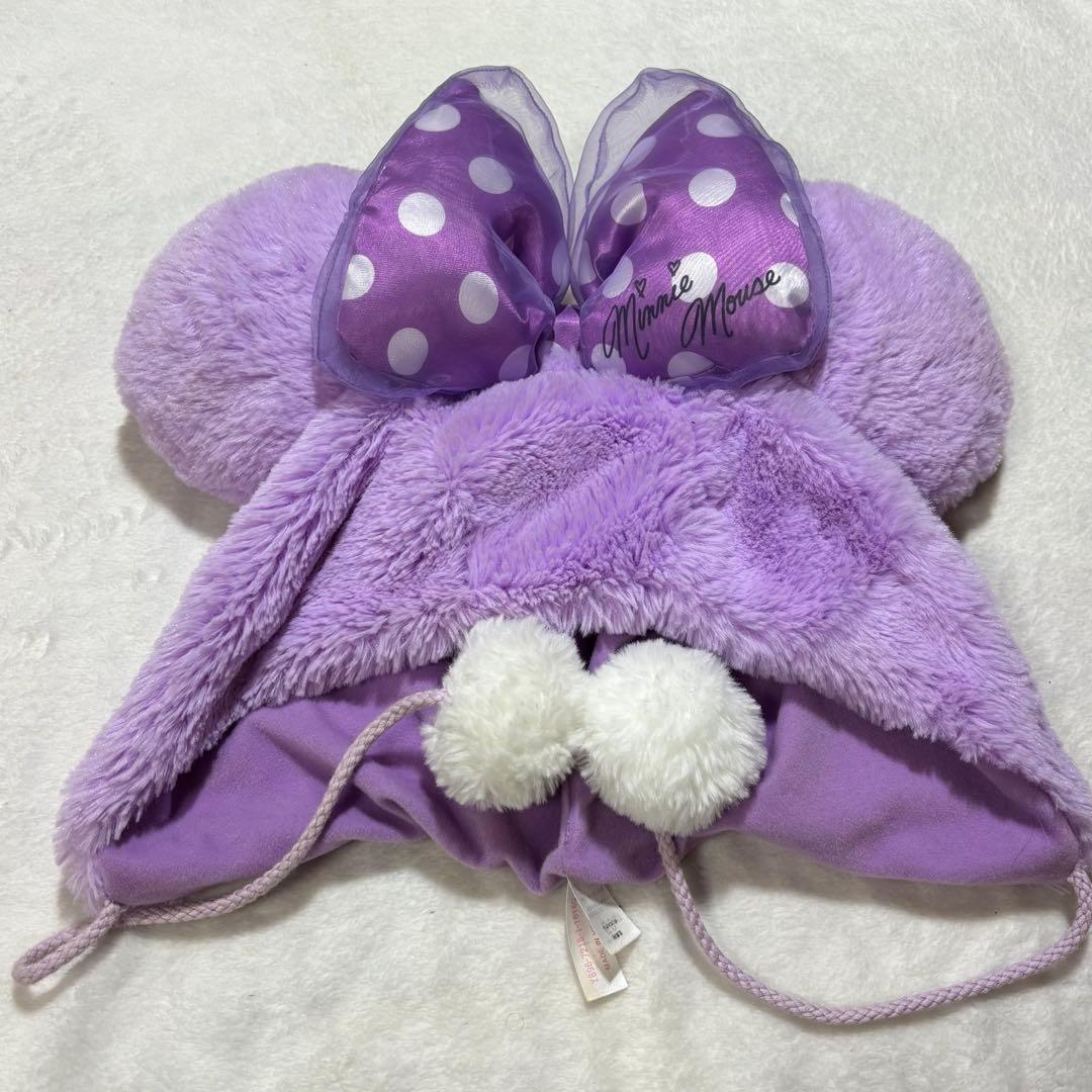ミニー　ファンキャップ　リボン　ピンク　紫　ペア　パルパルーザ　ディズニー