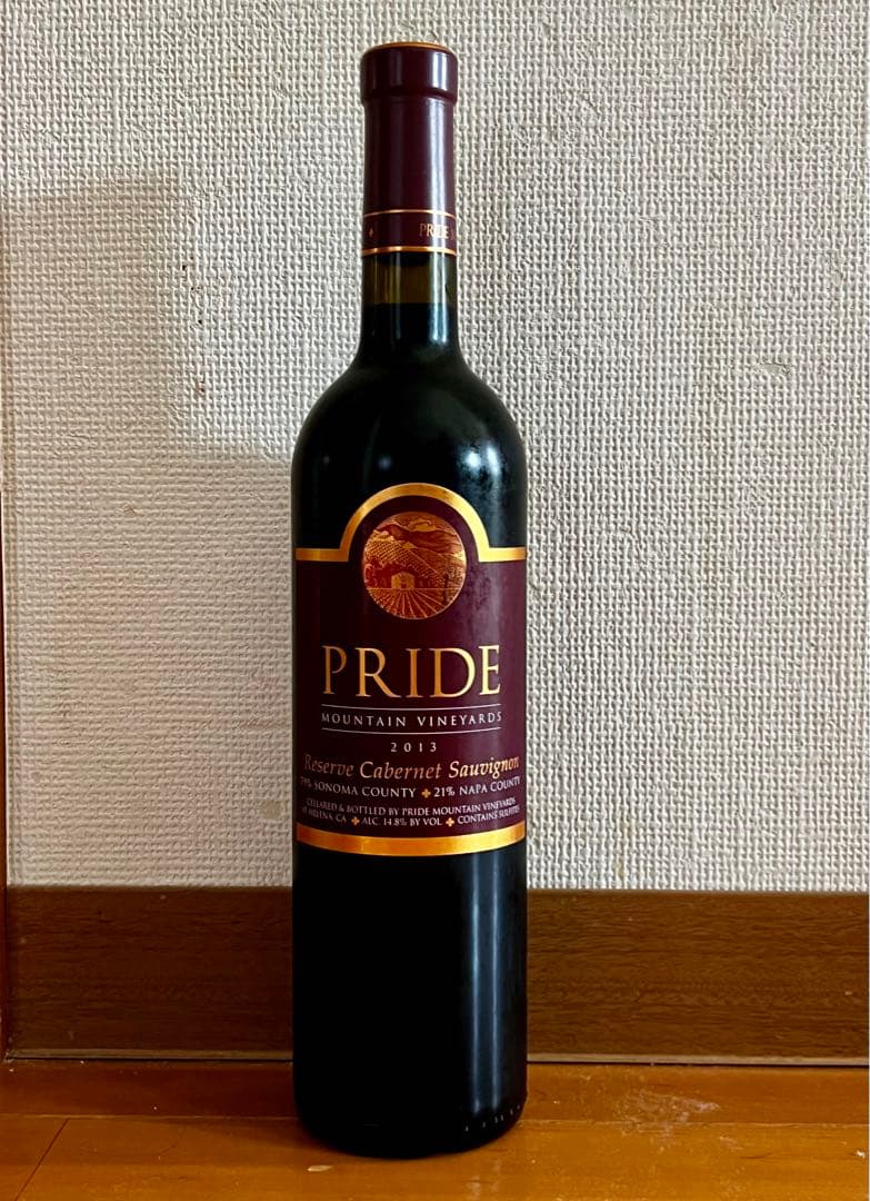 PRIDE プライド　リザーヴ カベルネ ソーヴィニヨン 2013