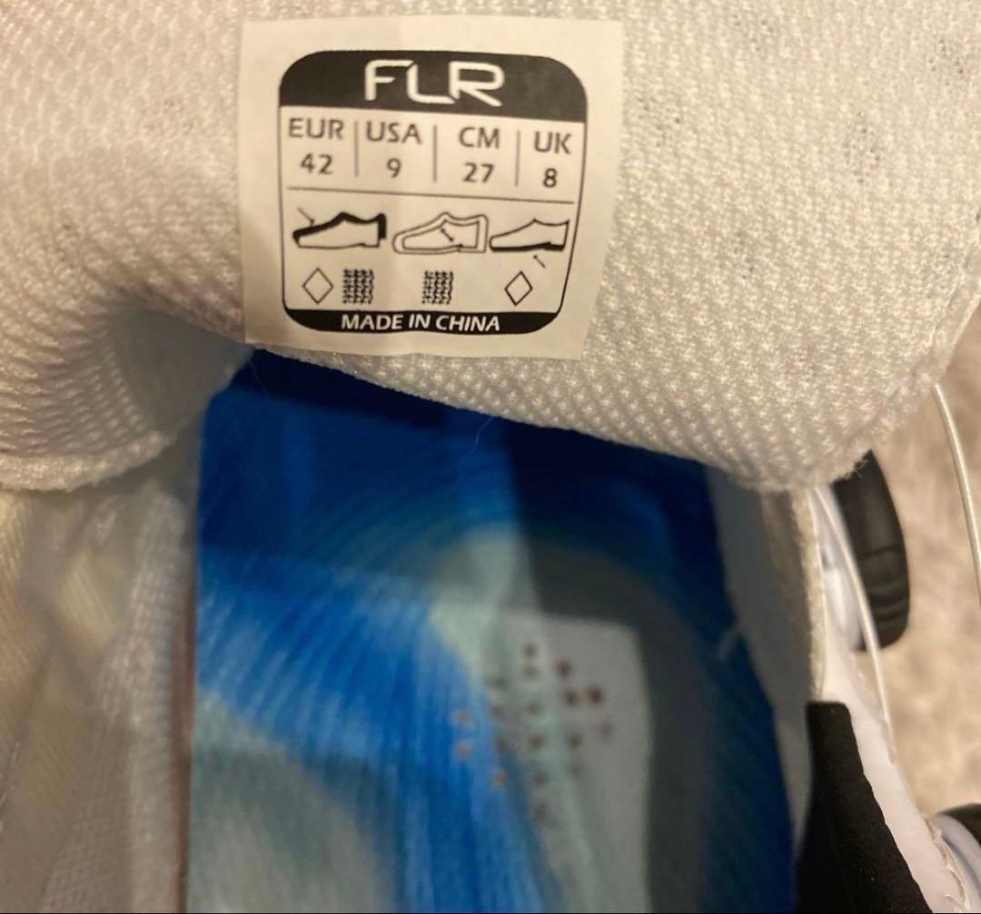 FLR ロードシューズ ホワイト　27cm fnt-9 knit