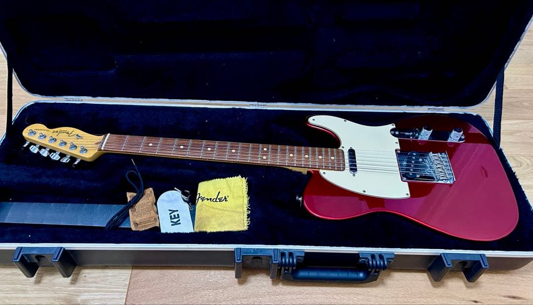 Fender USAテレキャスター レッド