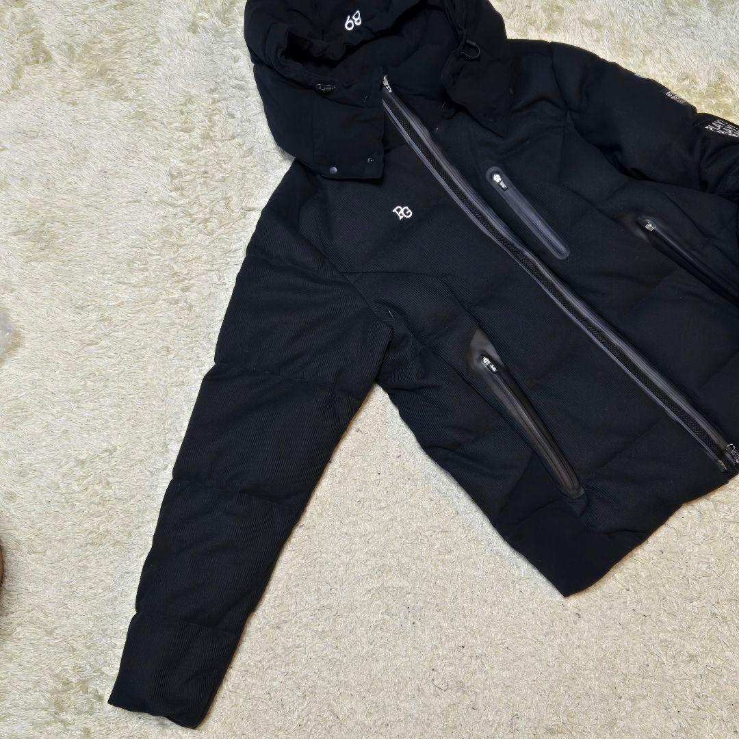 PEARLY GATES/パーリーゲイツ ダウンジャケット 6 L相当　黒