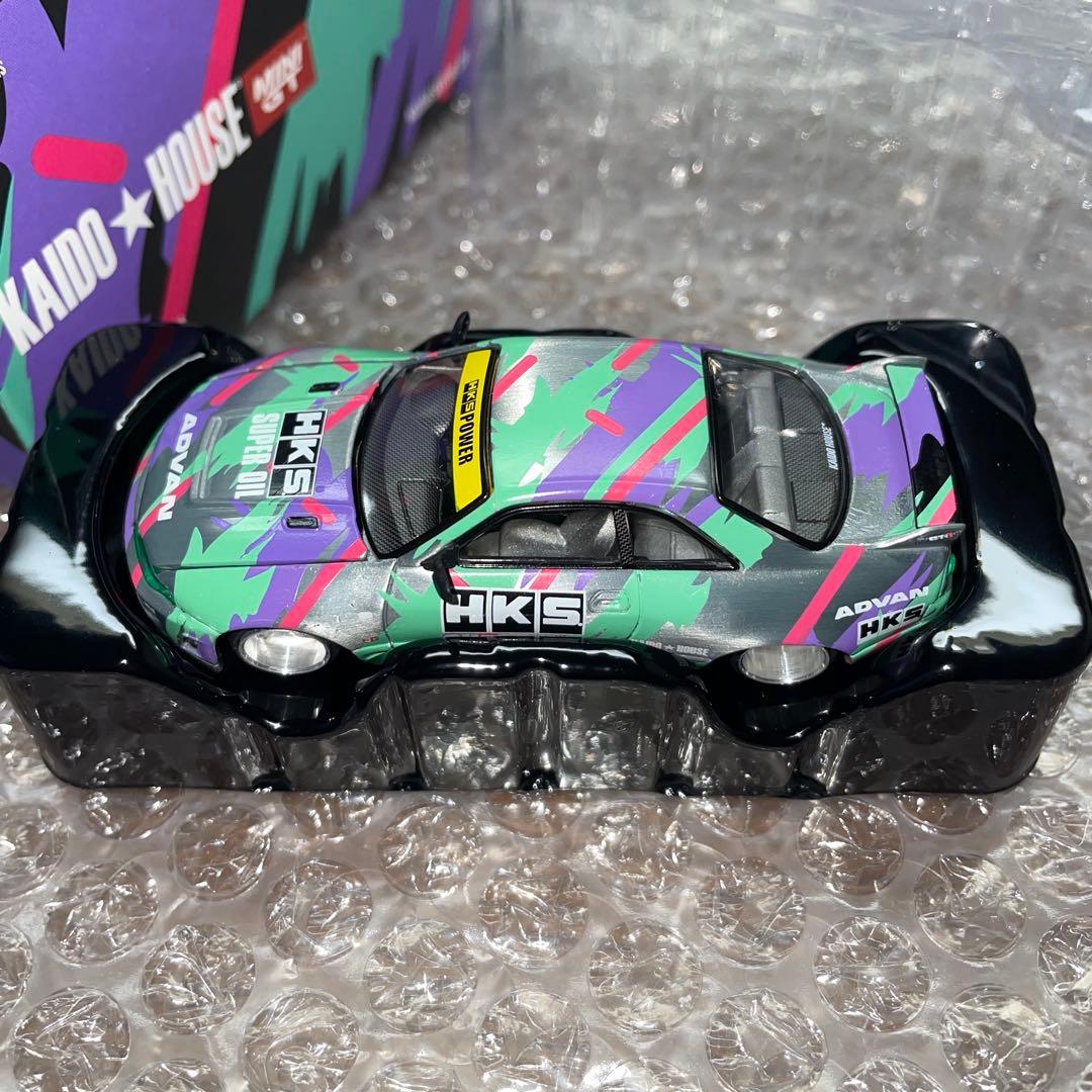 街道ハウス　日産　スカイライン　GT-R R33 HKS チェスカー　未使用品