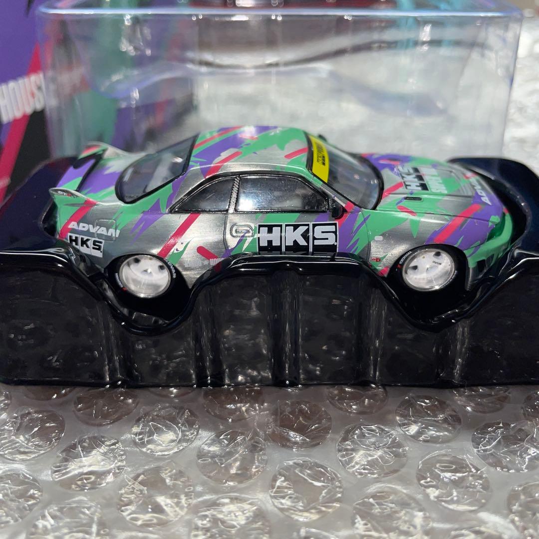 街道ハウス　日産　スカイライン　GT-R R33 HKS チェスカー　未使用品