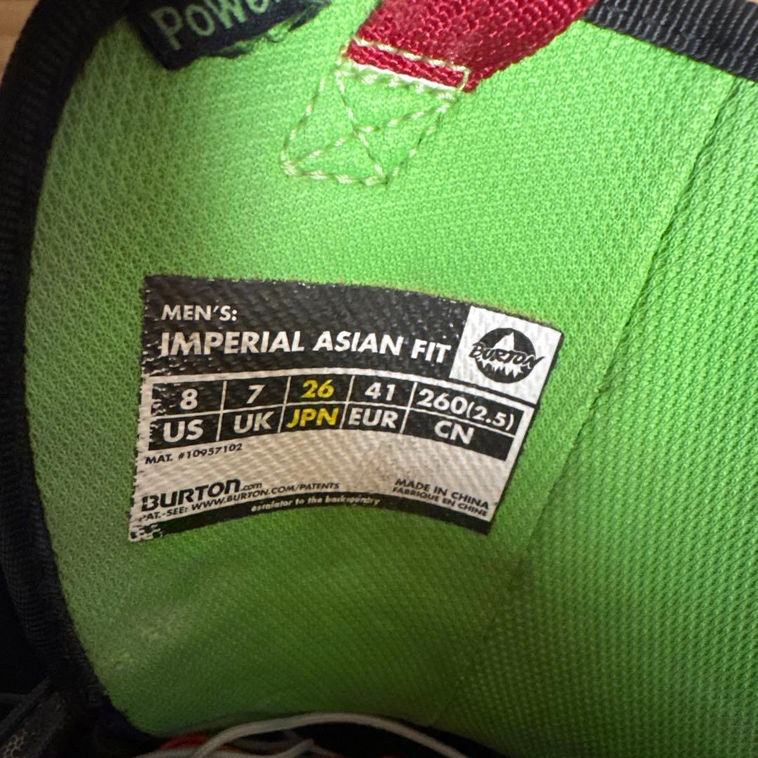 スノーボード BURTON IMPERIAL 26cm ASIAN FIT