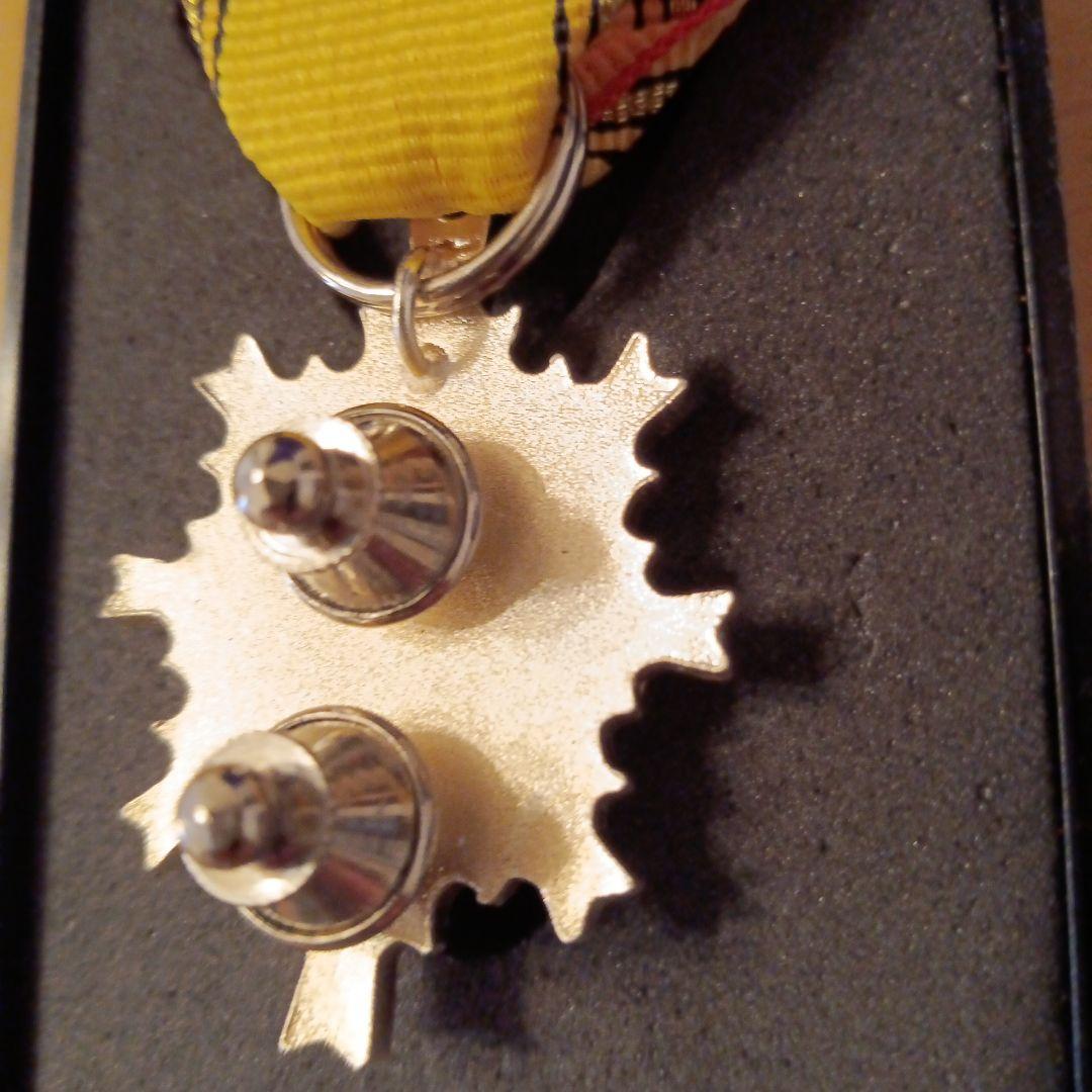 【激レア】第三級 防衛功労章 5号賞詞 平成26年以降 防衛記念章 新型タイプ