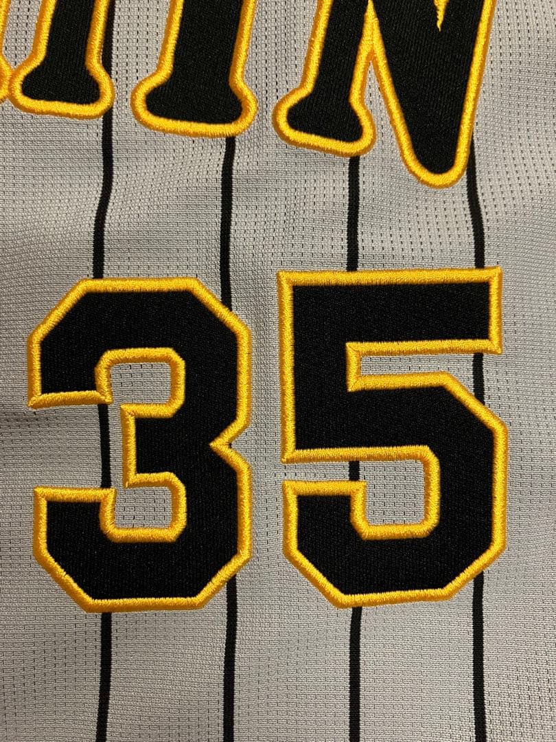 才木浩人　ユニフォーム　阪神タイガース　チャンピオンエンブレム　ワッペン