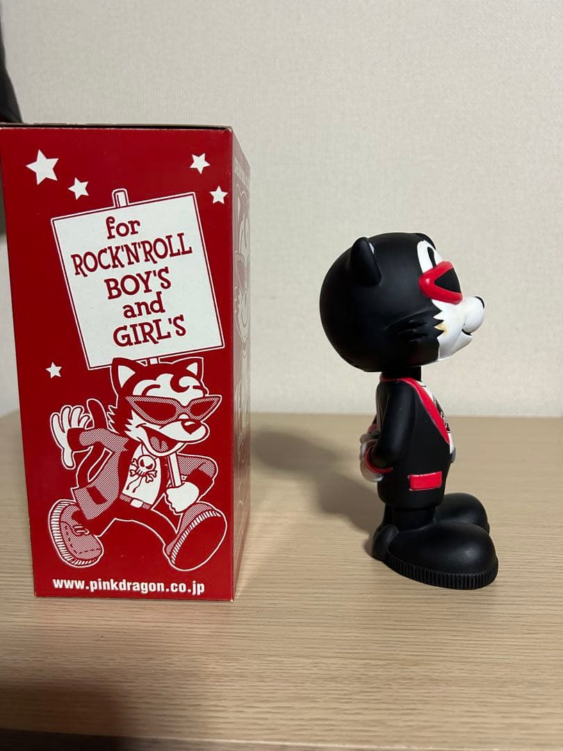 CREAMSODA★Temmye★ボビングヘッドフィギュア★新品★1stレッド