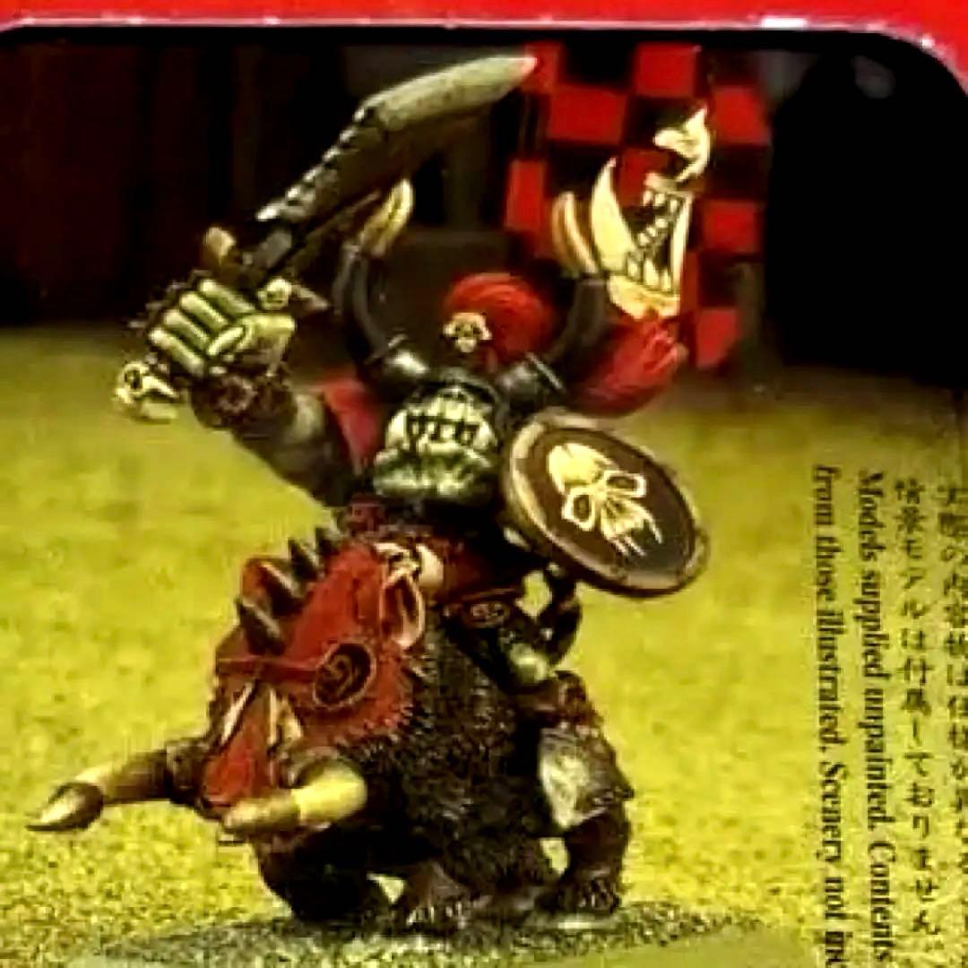 ゲームズワークショップ、メタル製、ウォーハンマー【オーク.ウォーロード】