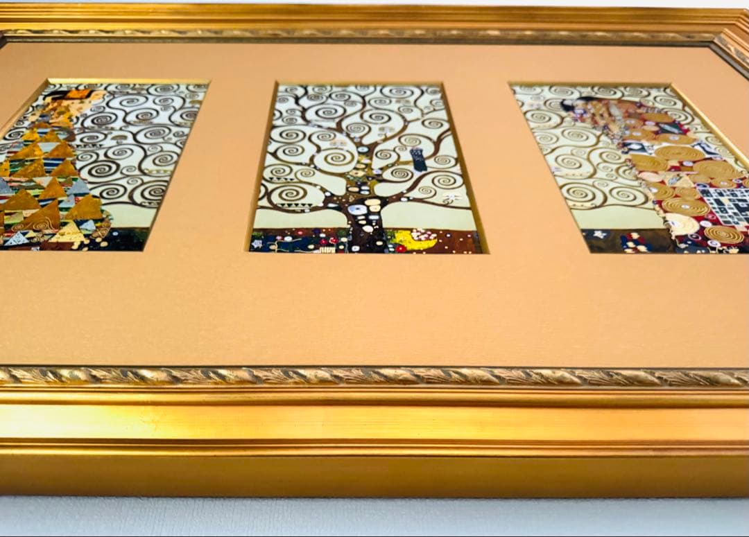 クリムト 絵画 横長 大サイズ