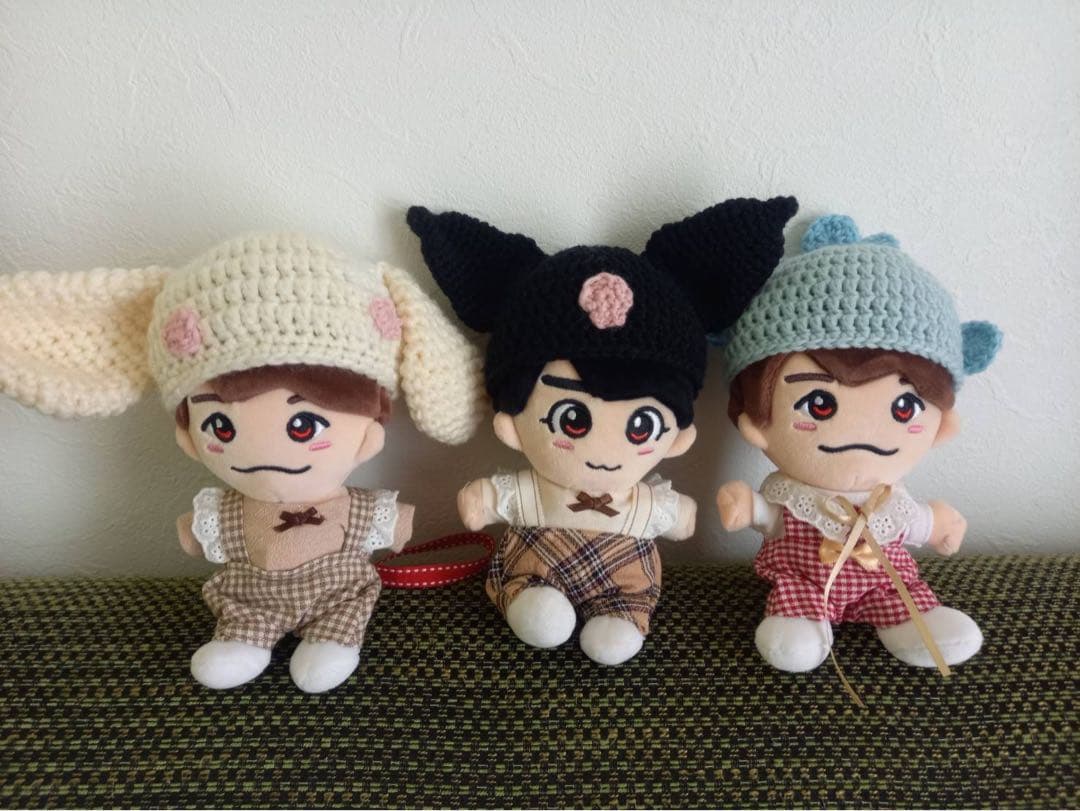 いろんな動物帽子　ちびぬい　ぬい帽子　ちびぬい帽子　なにわ男子