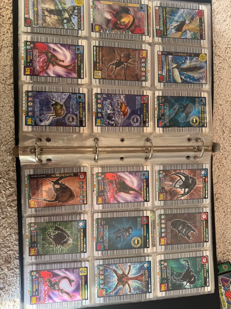 ひ*こ様 甲虫王者ムシキング トレーディングカードセット　恐竜キング