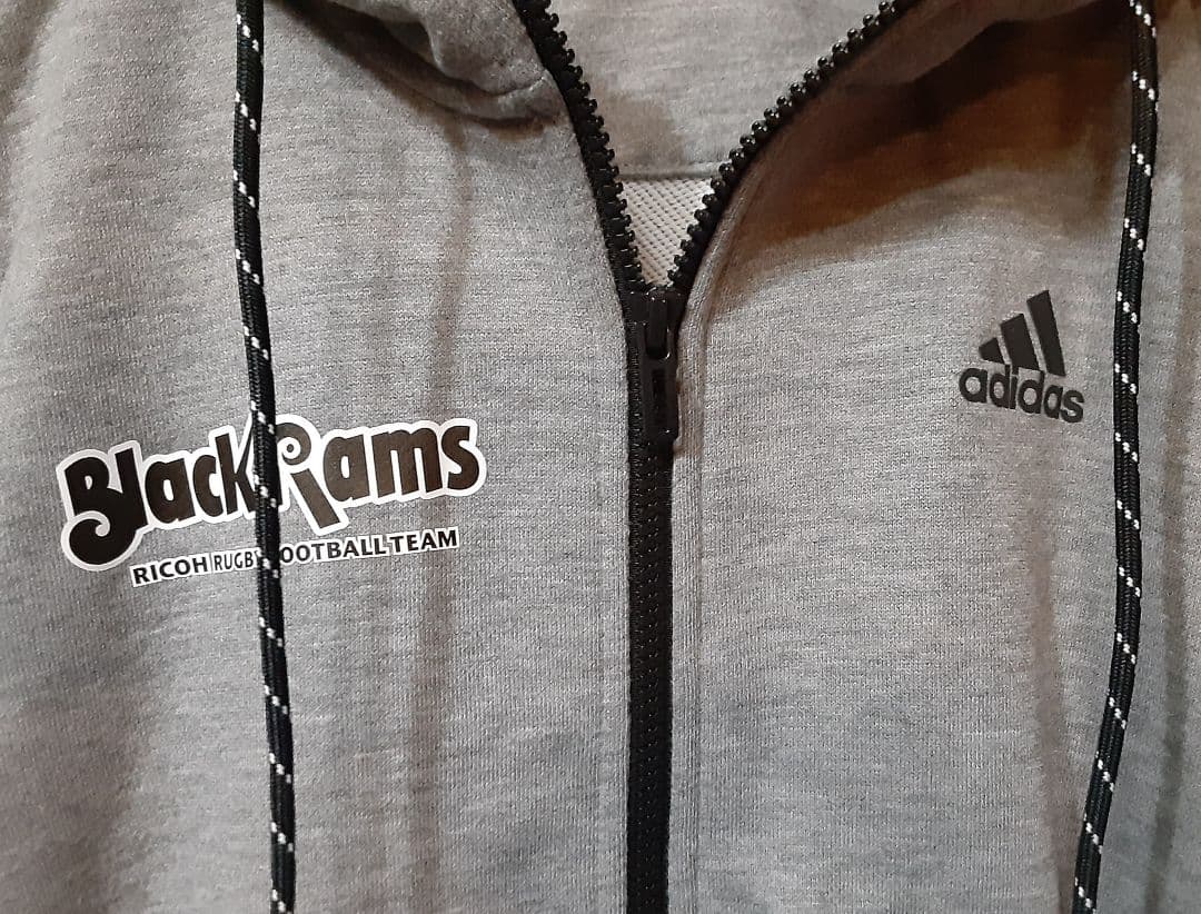 新品 リコーブラックラムズ 支給品 スウェットパーカー フーディ ラグビー