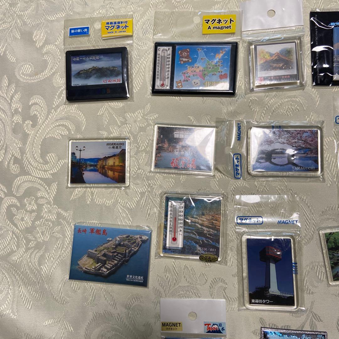 日本の観光地マグネットコレクション30個