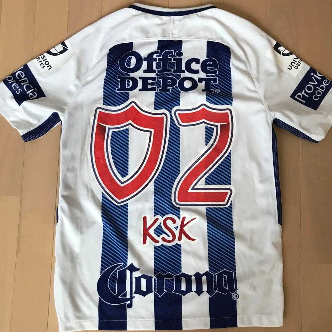 本田圭佑　パチューカオーセンティックユニフォームM