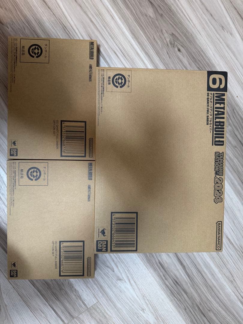 L BUILD ダブルオークアンタ フルセイバー ＆ オプション2セット