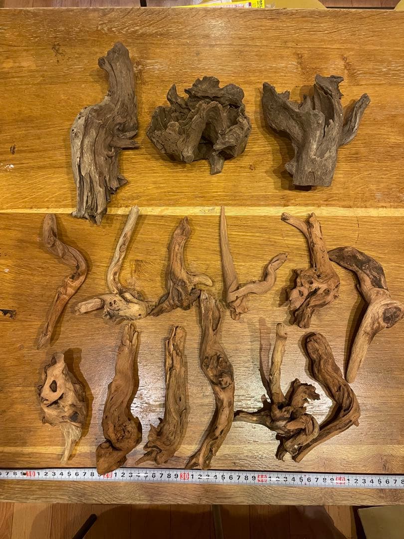 【美品】水槽用流木 15個セット