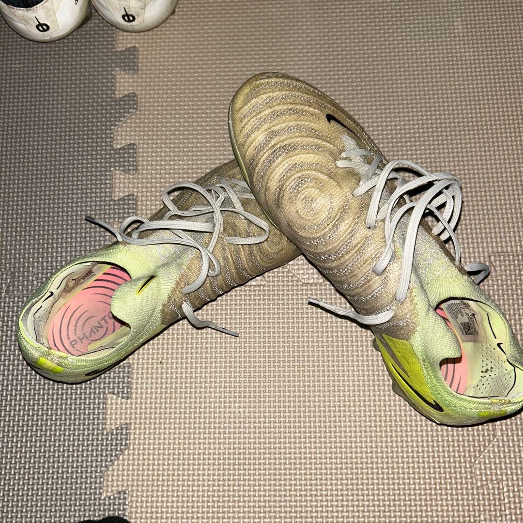 Nike サッカーシューズ イエロー/グレー FG