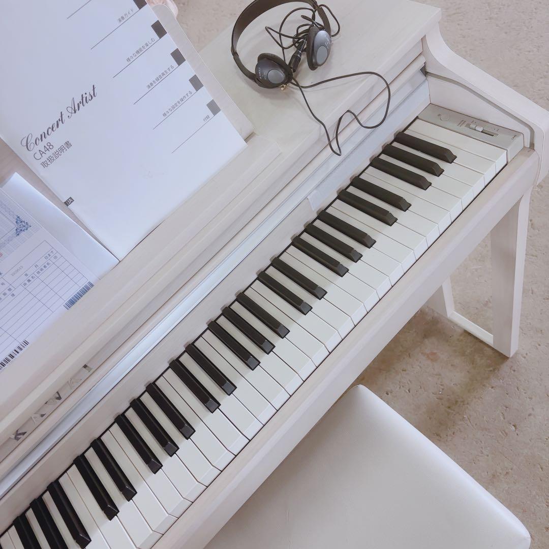 KAWAI 電子ピアノ CA48A 木製鍵盤 2020年製★（椅子別売）