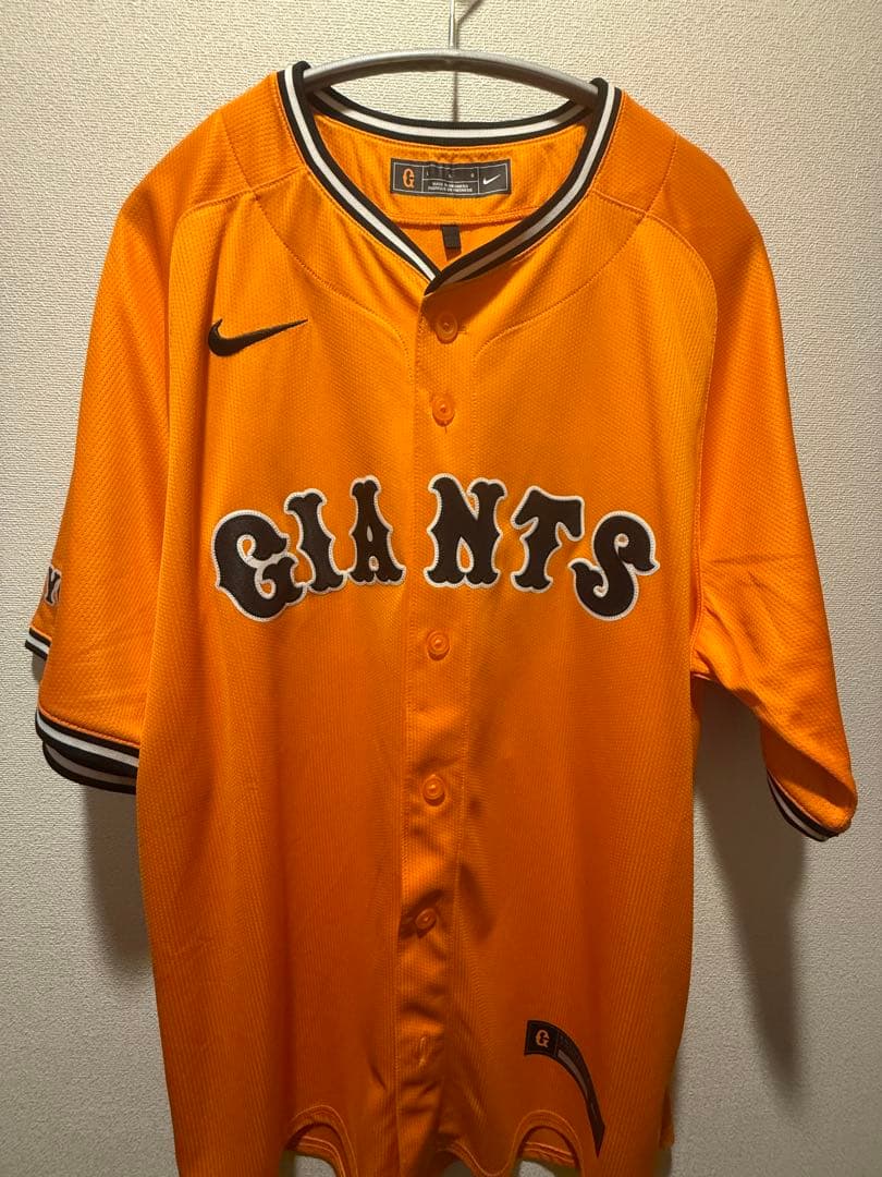 NIKE ナイキ 読売ジャイアンツ 阿部慎之助 オレンジ ユニホーム 橙魂 巨人