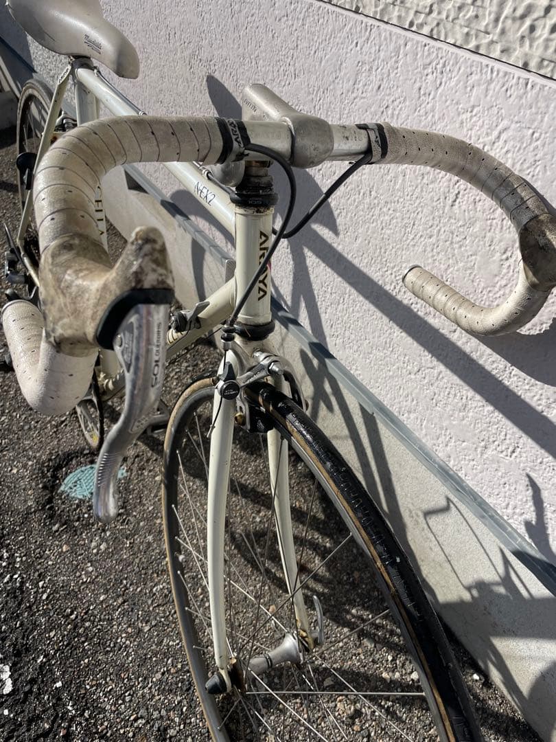 アラヤ　エクセラ　クロモリ　ヴィンテージ　ロードバイク