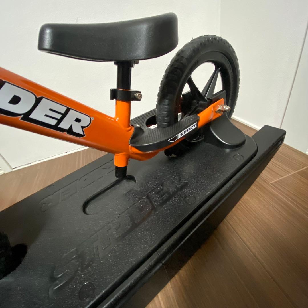 STRIDER バランスバイク 12インチ オレンジ ロッキングストライダー付き