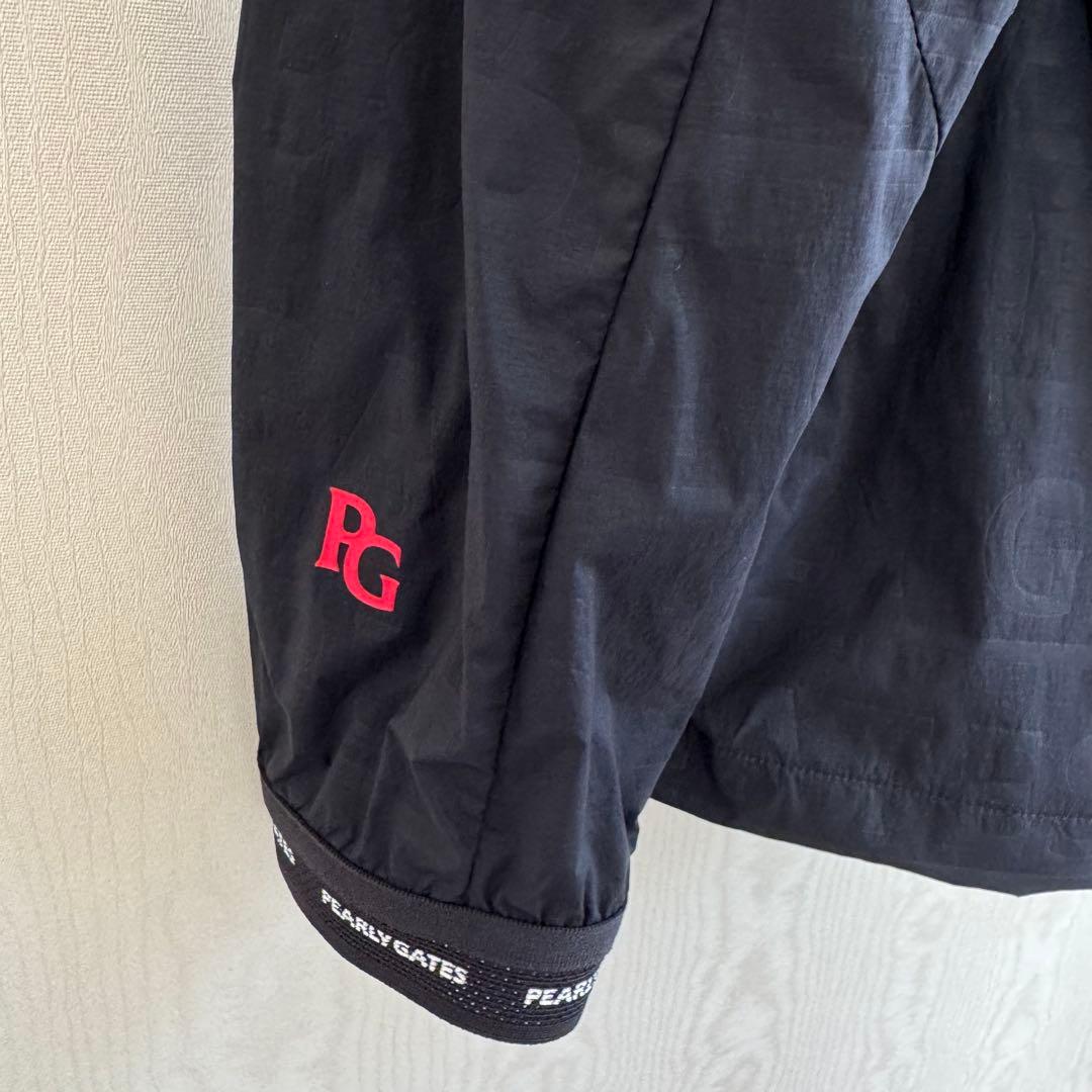 ★美品★パーリーゲイツ フード付きブルゾン ブラック6