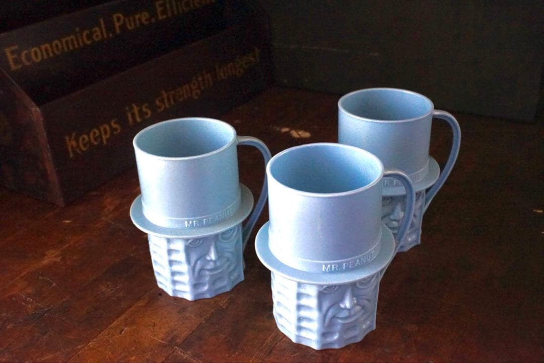 Mr. Peanut ミスターピーナッツ マグカップ セット売り アメリカ 雑貨