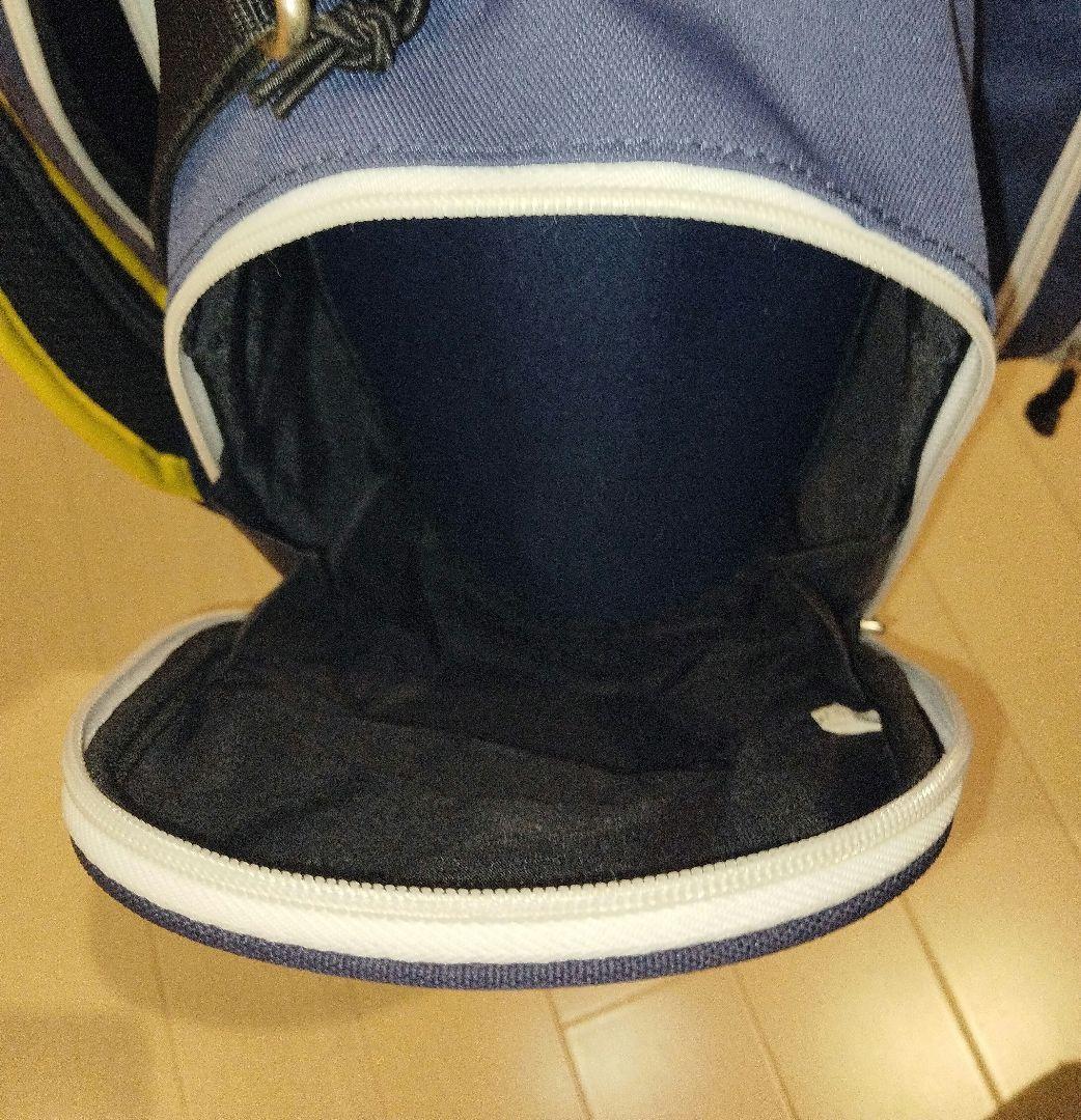 Rough & Swell キャディバッグ ネイビーイエロー