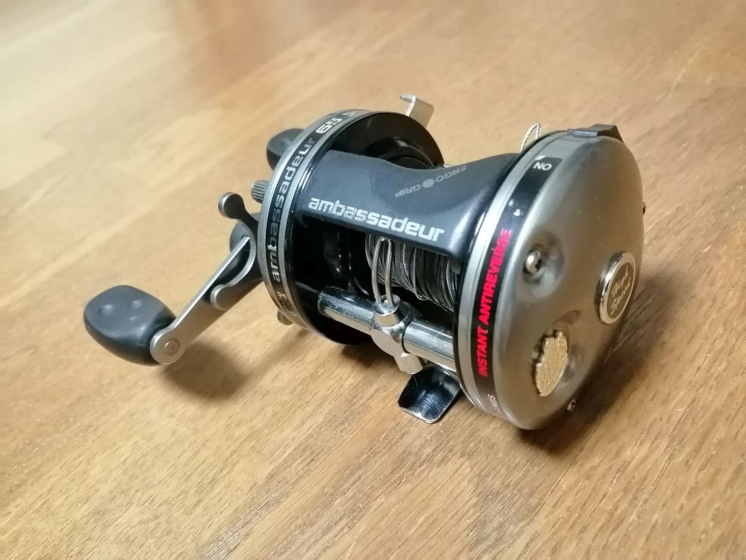 アンバサダー6500Cガンナー中古雷魚に