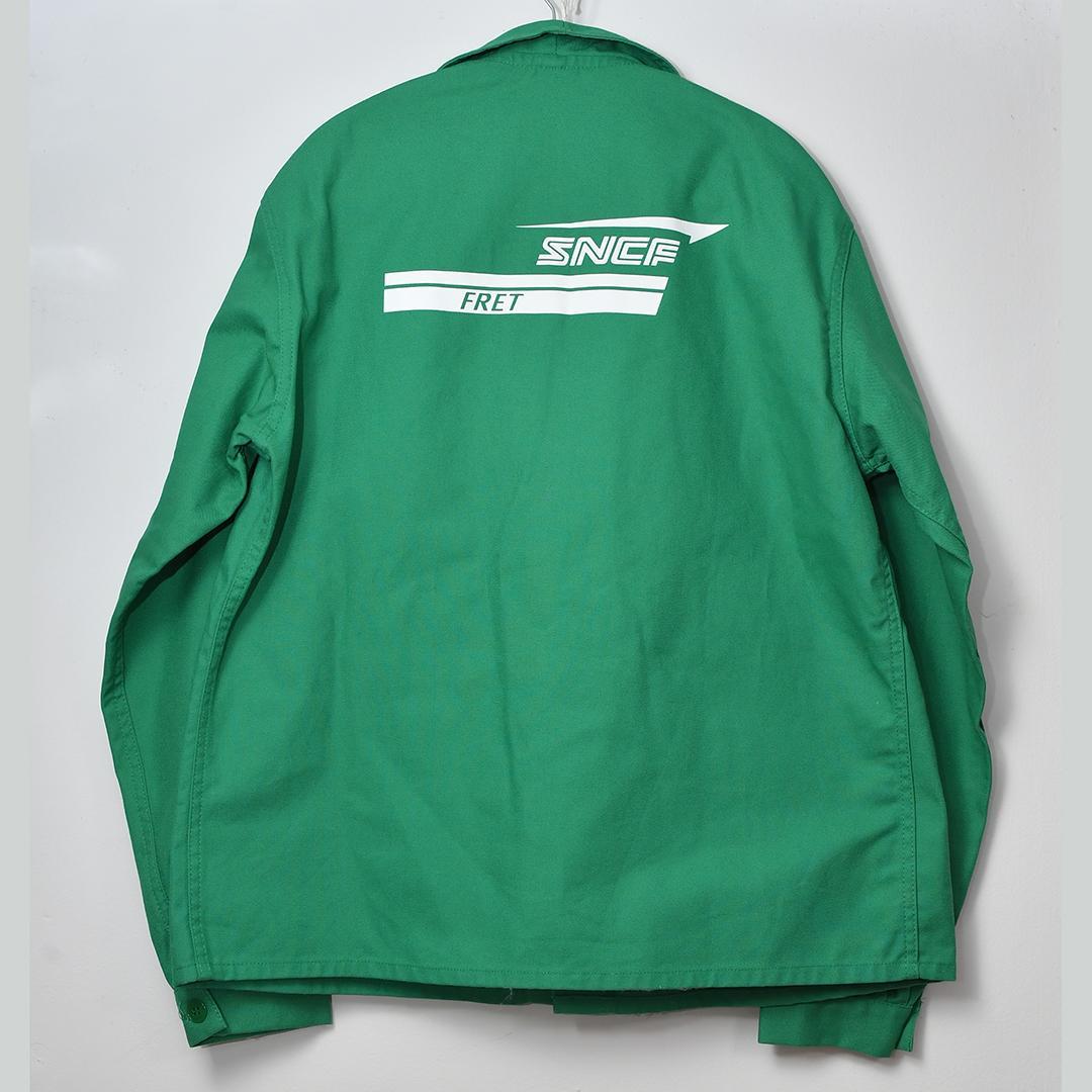 90s フランス国鉄貨物 ビンテージ ワークジャケット SNCF FRET JR