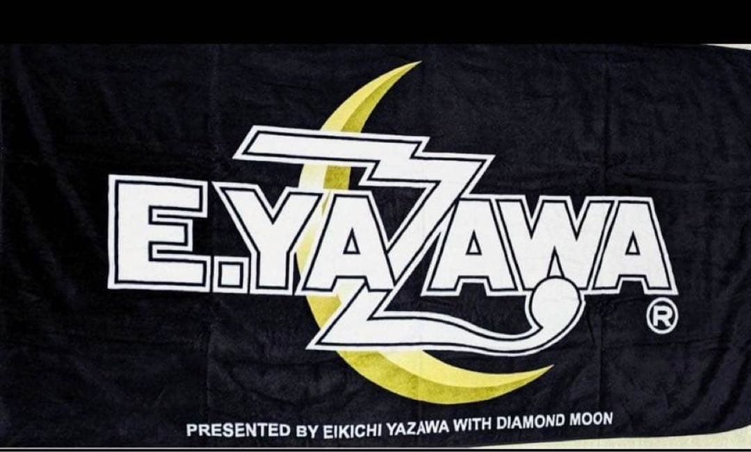 矢沢永吉SBTタオルポイント特典ビーチタオルE.YAZAWA タオル 月デザイン