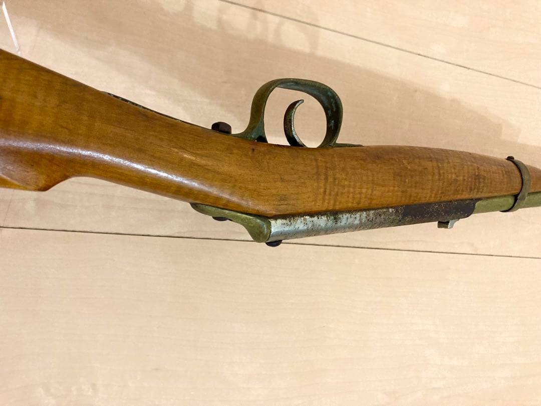 射的銃　バネ式　お祭り　縁日　アンティーク　ヴィンテージ　昭和レトロ　コルク銃