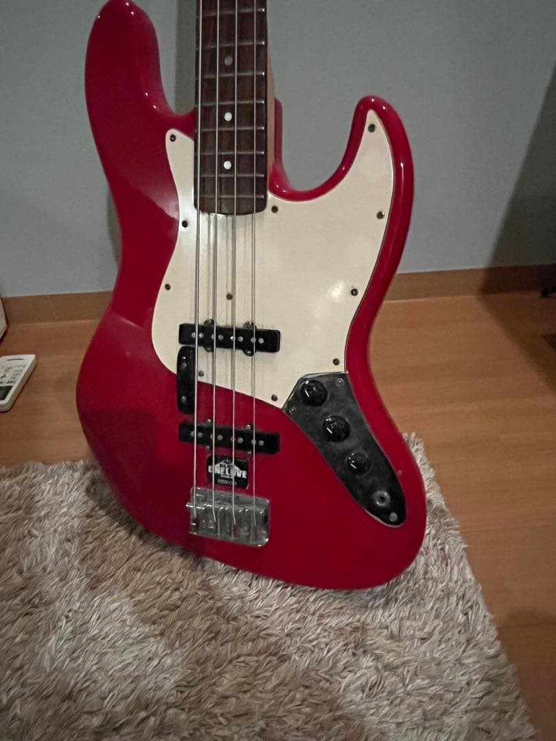 Squier /fender ジャズベース レッド