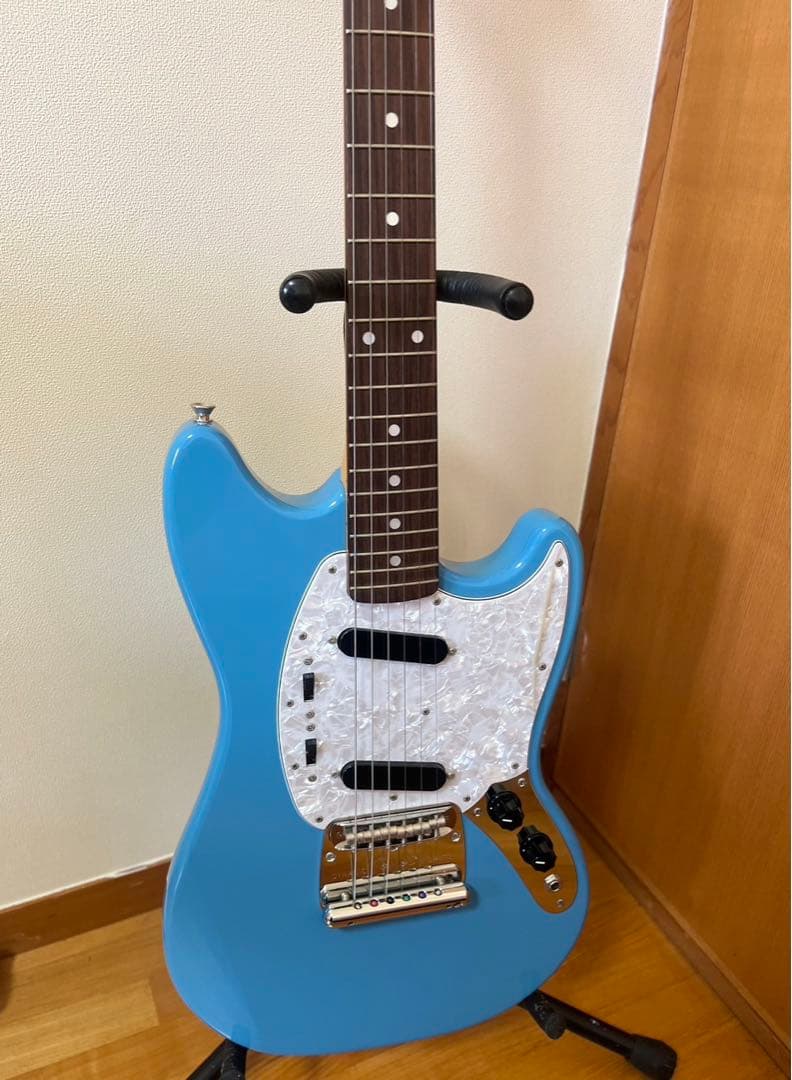 ライトブルー エレキギター