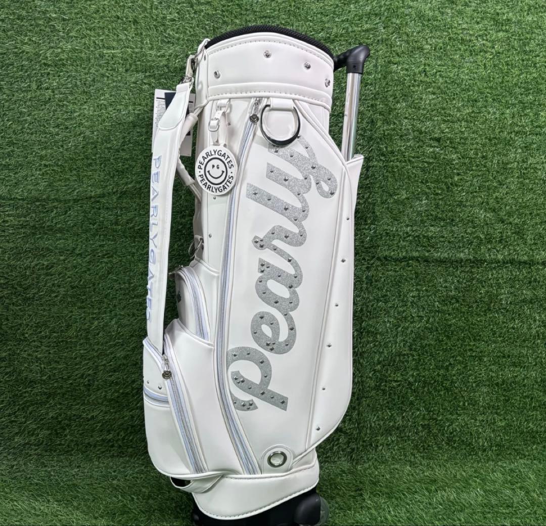 PEARLY GATES パーリーゲイツ　キャスター付キャディバッグ　未使用品