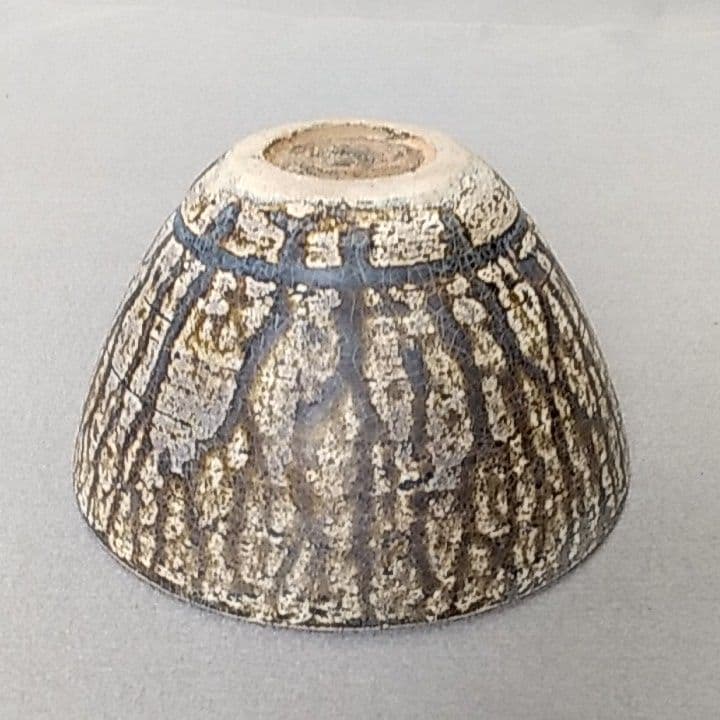 褐釉茶碗　茶褐釉茶碗　抹茶茶碗　唐津茶碗　古唐津茶碗　茶道具　安南　南京