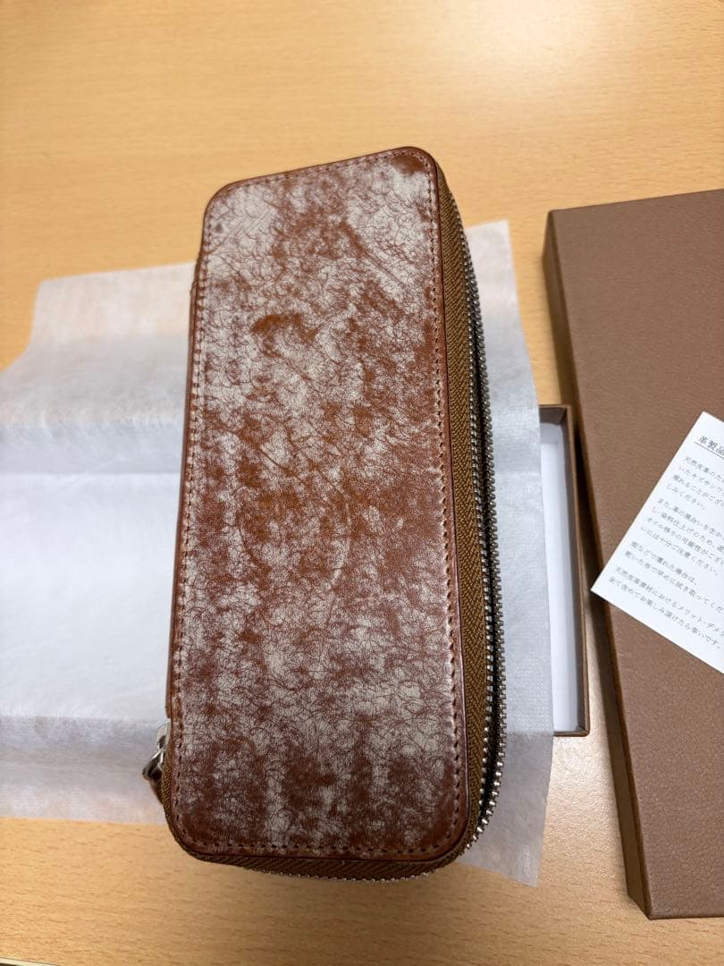 SEASAR duct マルゴーフォグ シーサー ダクト ペンケース ブラウン