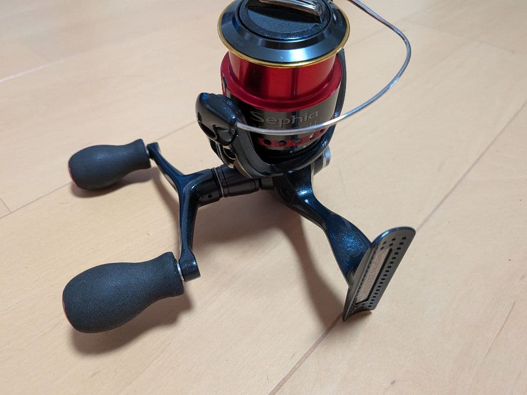 ゼットキュー　シマノ　セフィア 2500SDH　エギングアオリイカ　リール