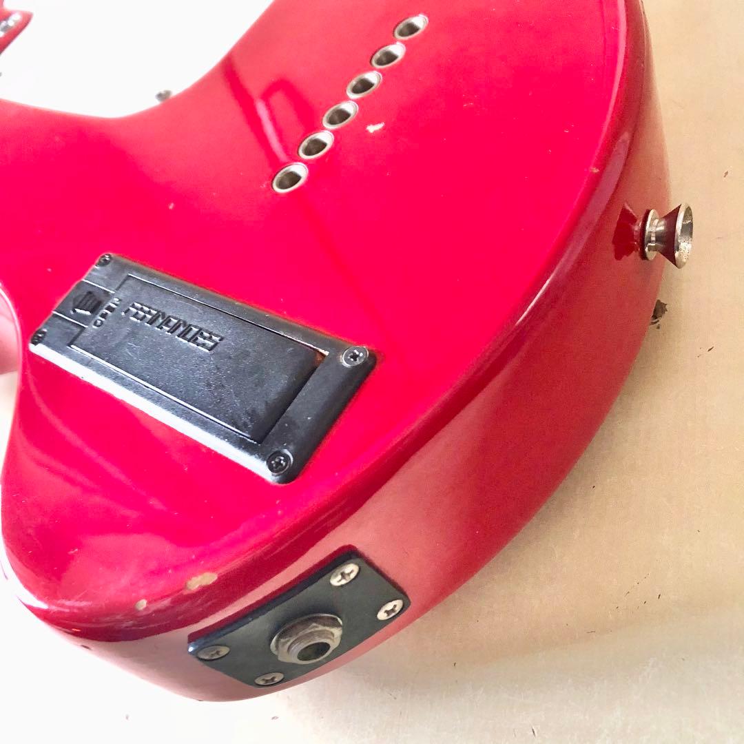 FERNANDES Zo-3 レッド 専用ソフトケース付