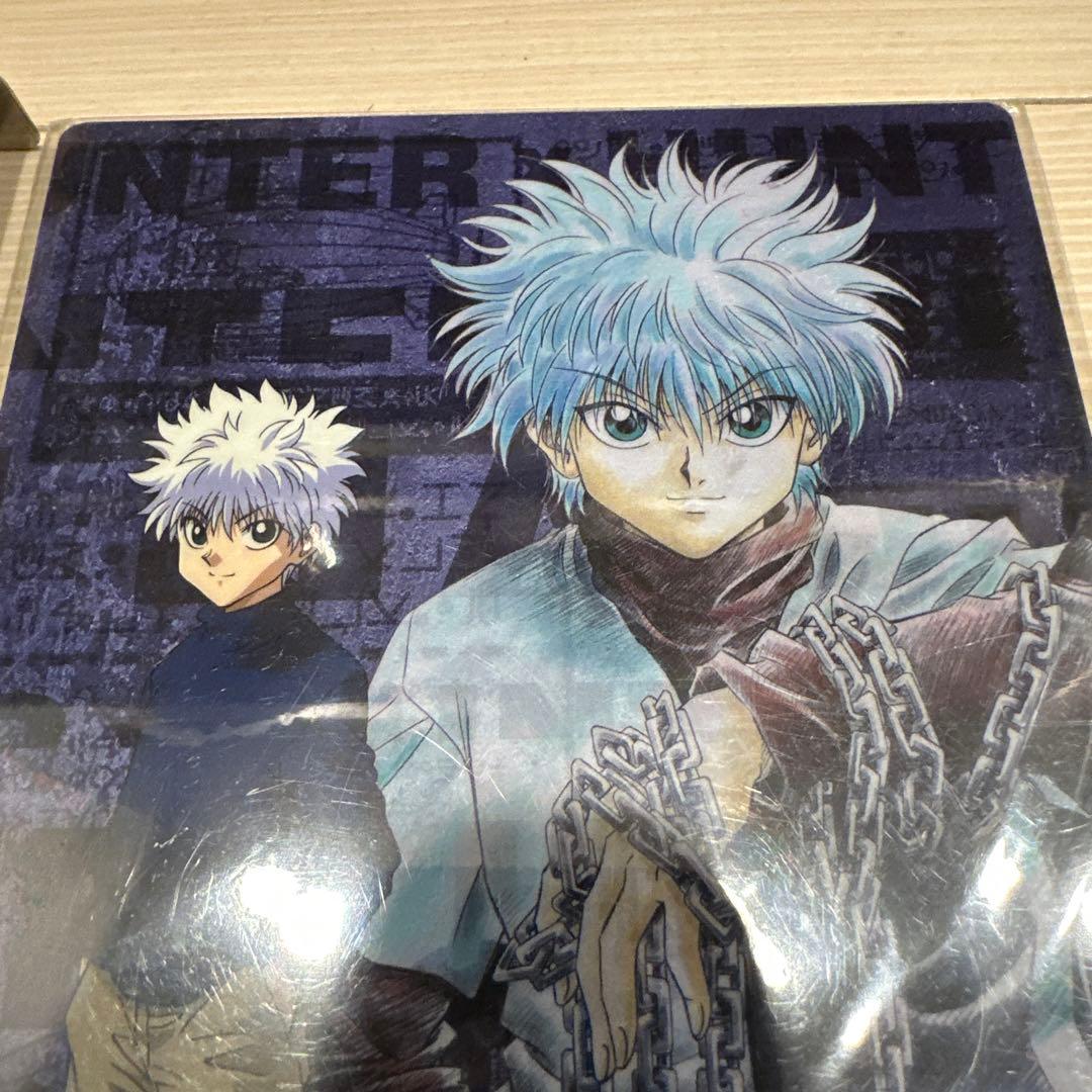 HUNTER×HUNTER ハンターハンター　旧アニメ　キルア　ミニ下敷き