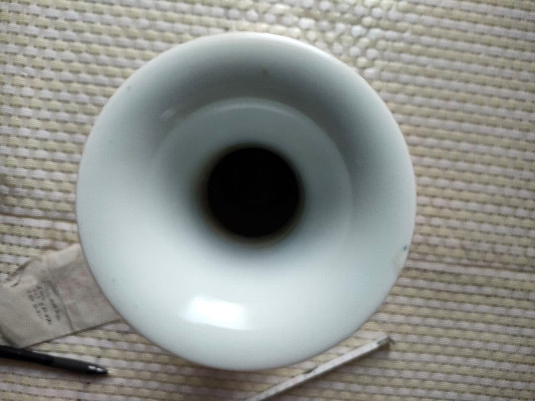 ●【中国美術】粉彩 黄地花文 瓶 景徳鎮製 赤絵 花瓶 清朝様式 骨董 古美術