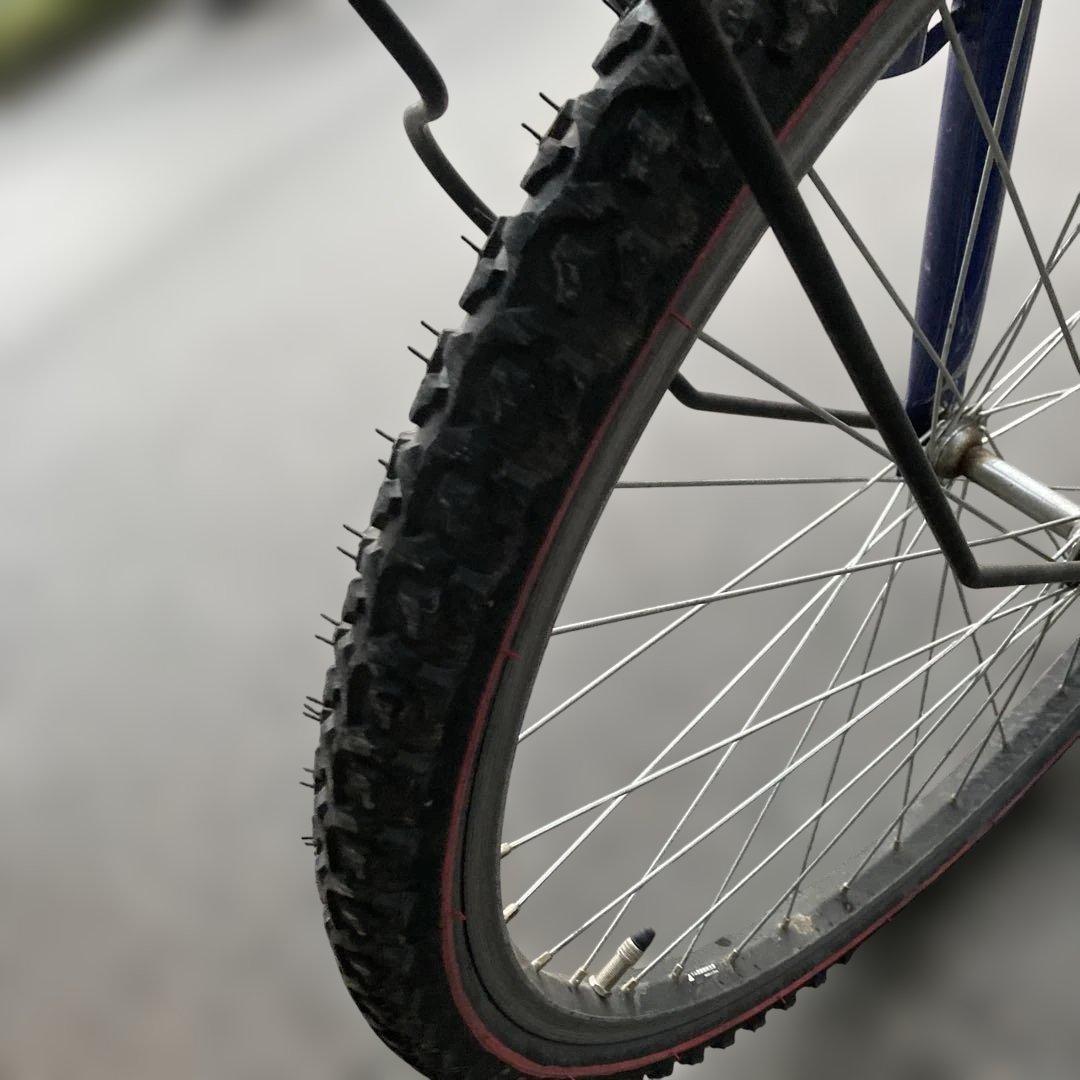 自転車 本体ブリヂストン　ブルー　小学高学年用　引き渡し可能な方限定群馬県邑楽郡