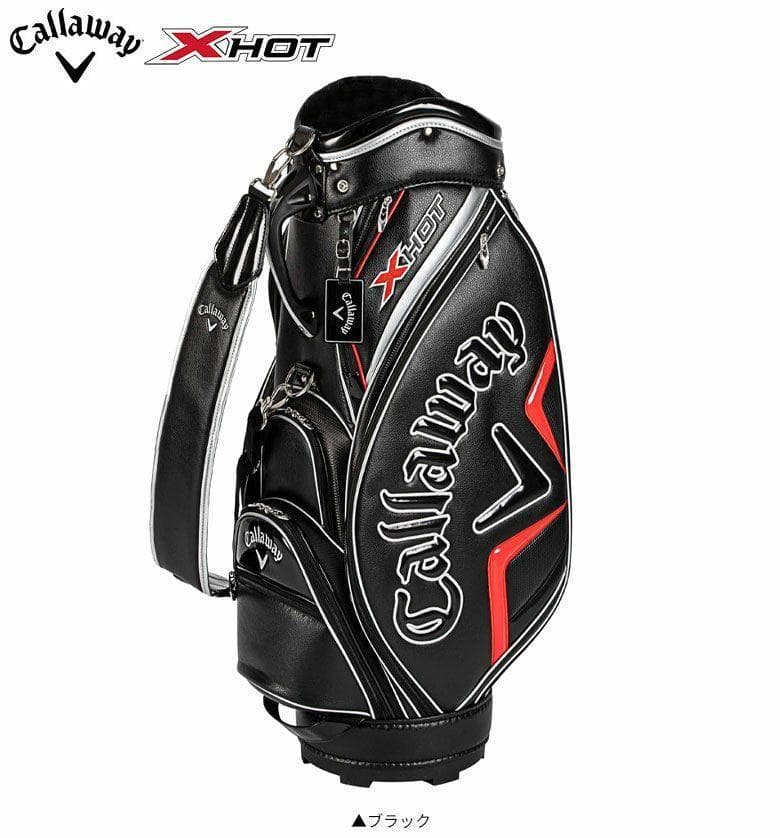 新品 キャロウェイ XHOT キャディバッグ 黒色 ブラック Callaway