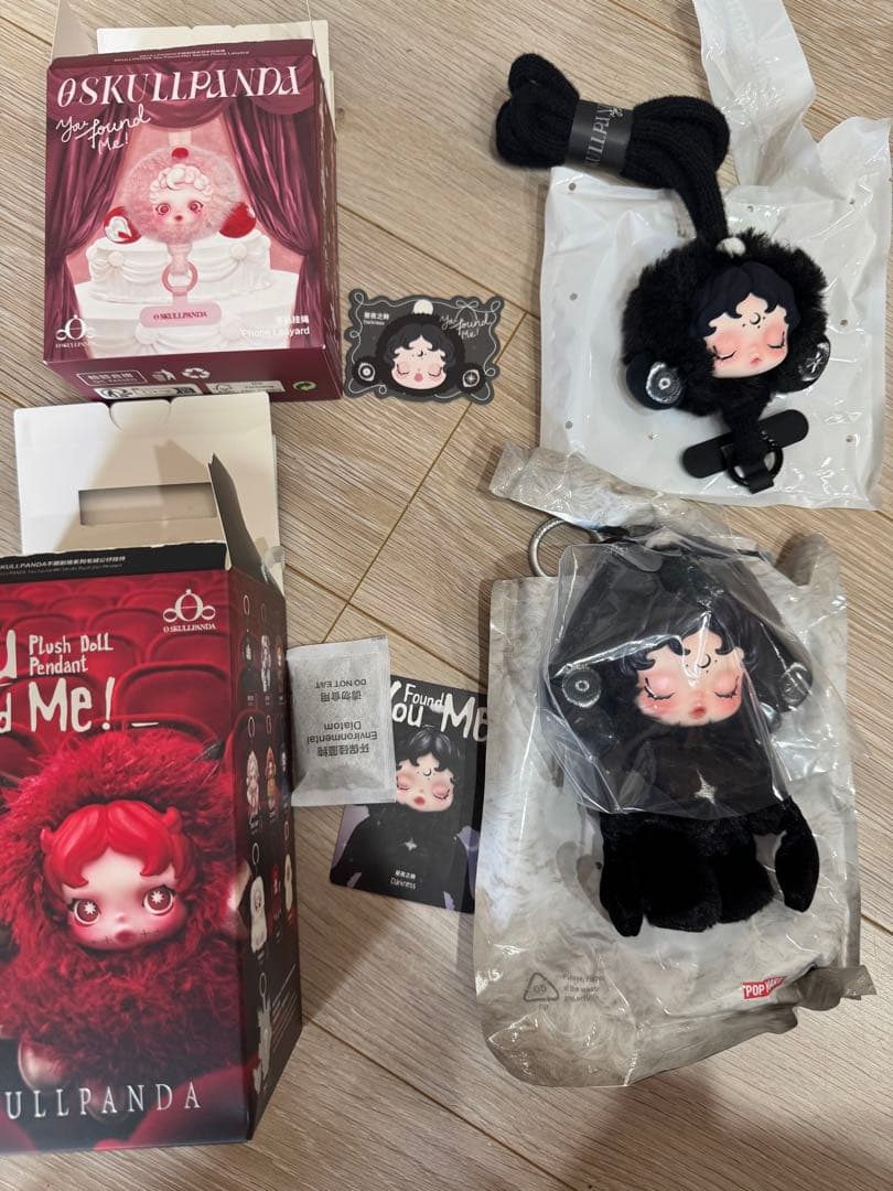SKULLPANDA You Found Me! Darkness 2点 セット